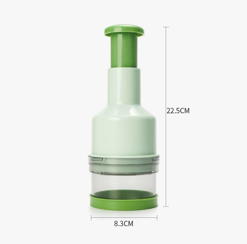 2023 New Arrival Kitchen Multifunction Hand Press Vegetable Food Cutter Garlic Onion Pepper Chopper