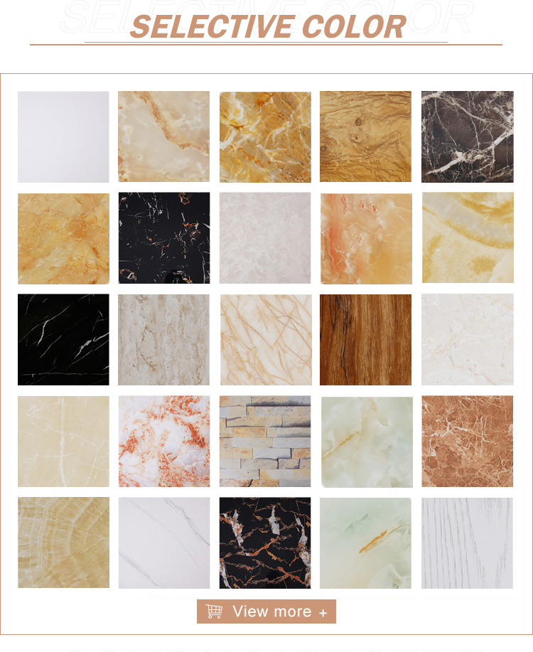 high glossy uv marble pvc wall panels sheet celling board water proof ...