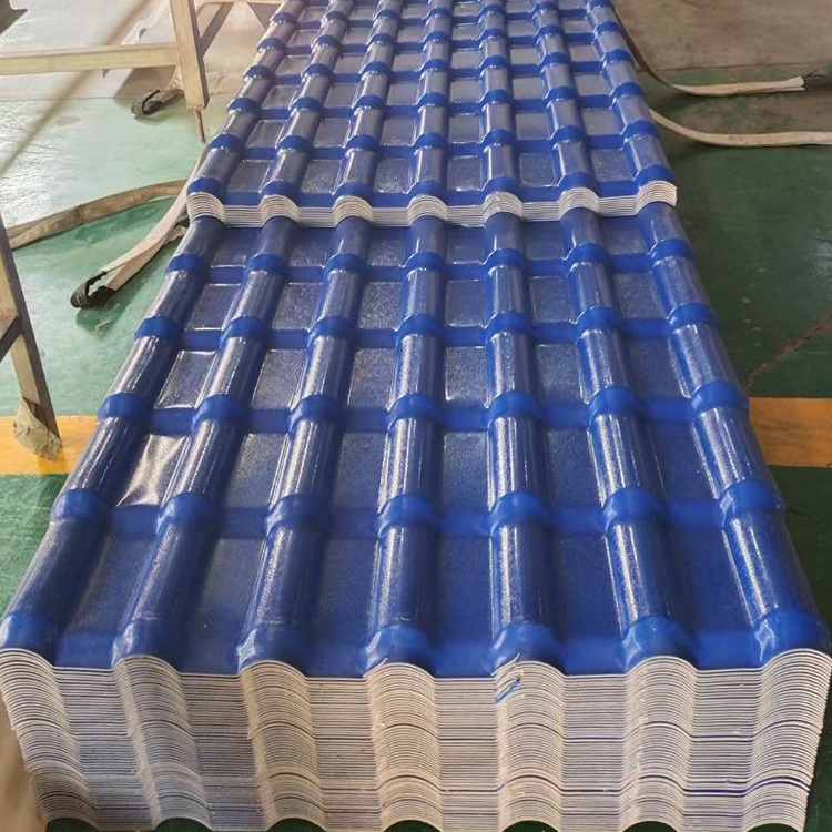 outdoor pvc heat insulation roofing sheet Apvc corrugated tile roof and ASA roof sheet panel