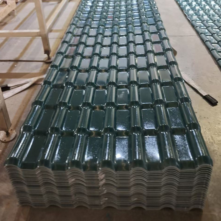 outdoor pvc heat insulation roofing sheet Apvc corrugated tile roof and ASA roof sheet panel