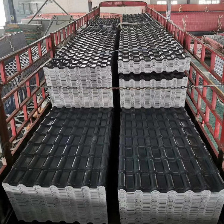 outdoor pvc heat insulation roofing sheet Apvc corrugated tile roof and ASA roof sheet panel