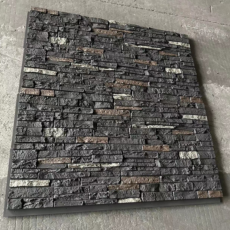 Lightweight Pu Stone Wall Panel Polyurethane Stone Panel 3D Wall Panel Board