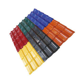 Synthetic resin roofing sheet ASA Spanish roofing tile PVC plastic roof tile