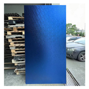 New materials Hot Sell Metal 1220 x 2440 mm wpc wood veneer panel for indoor wall decoration