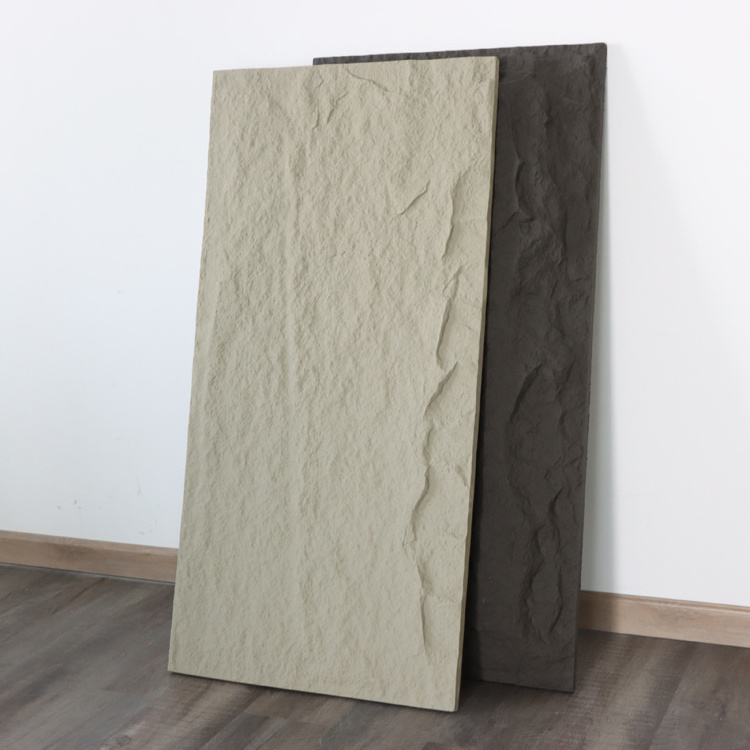 SONSILL high quality PU stone panel pu material faux stone panels for wall decor