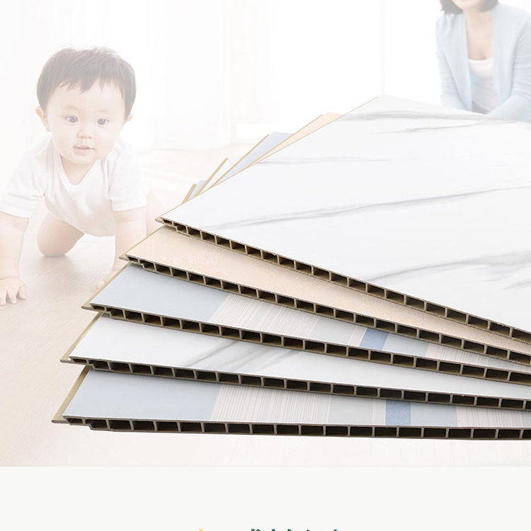 Waterproof light weight Laminated anti-uv pvc wall board for ceiling decoration