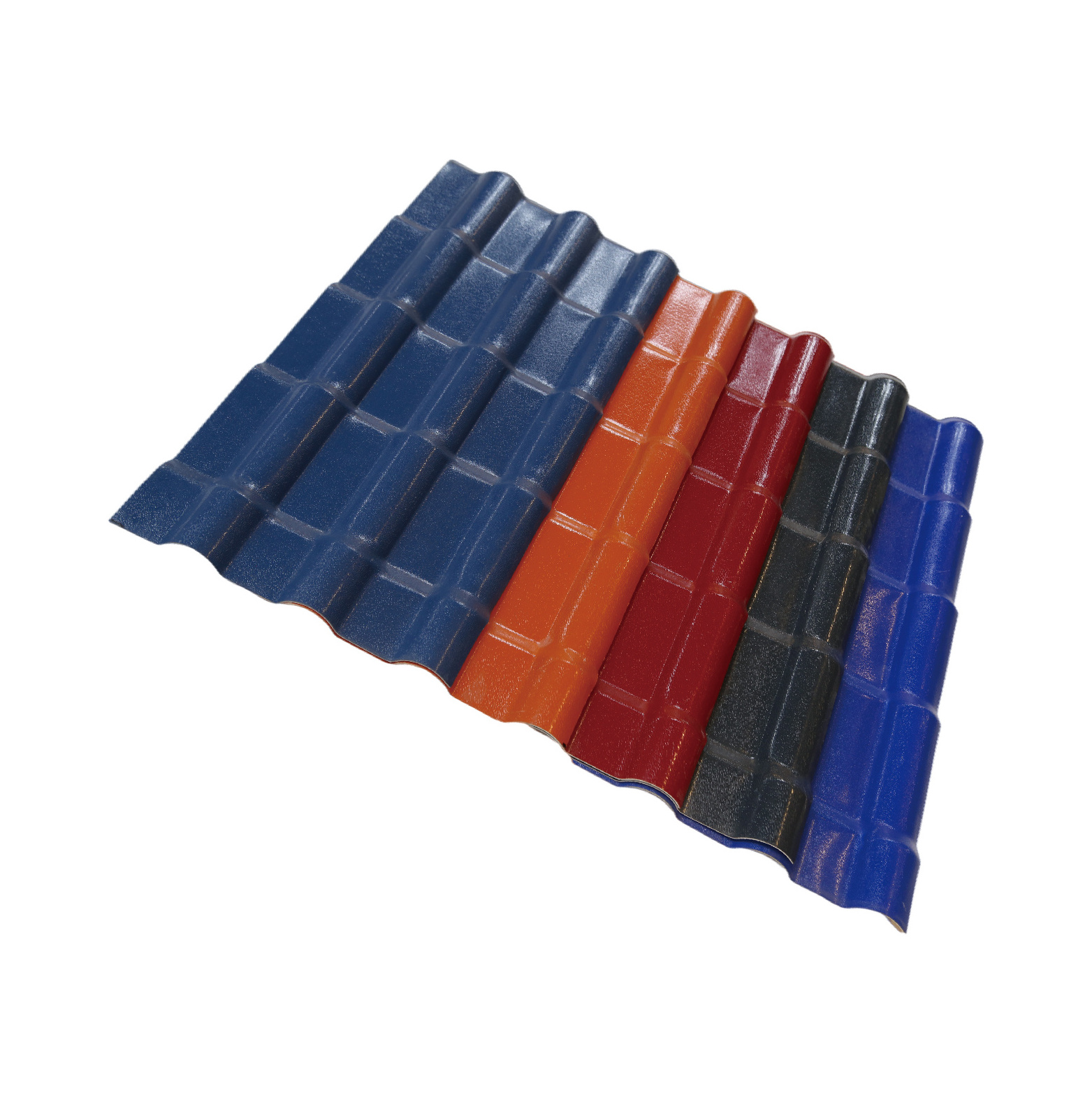 Synthetic resin roofing sheet ASA Spanish roofing tile PVC plastic roof tile