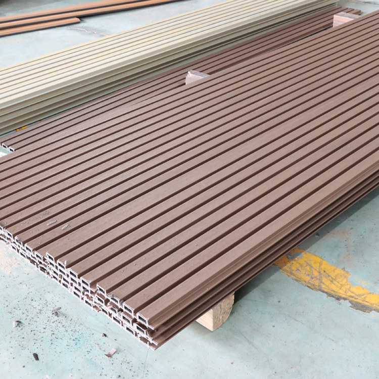 Exterior Wood Plastic WPC cladding Composite Wall Covering Outdoor Decorative Out door wall panel