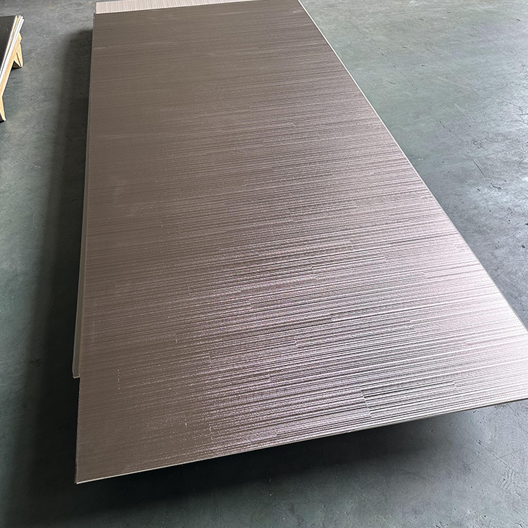 New materials Hot Sell Metal 1220 x 2440 mm wpc wood veneer panel for indoor wall decoration