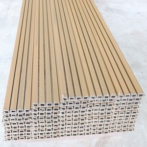 Exterior Wood Plastic WPC cladding Composite Wall Covering Outdoor Decorative Out door wall panel