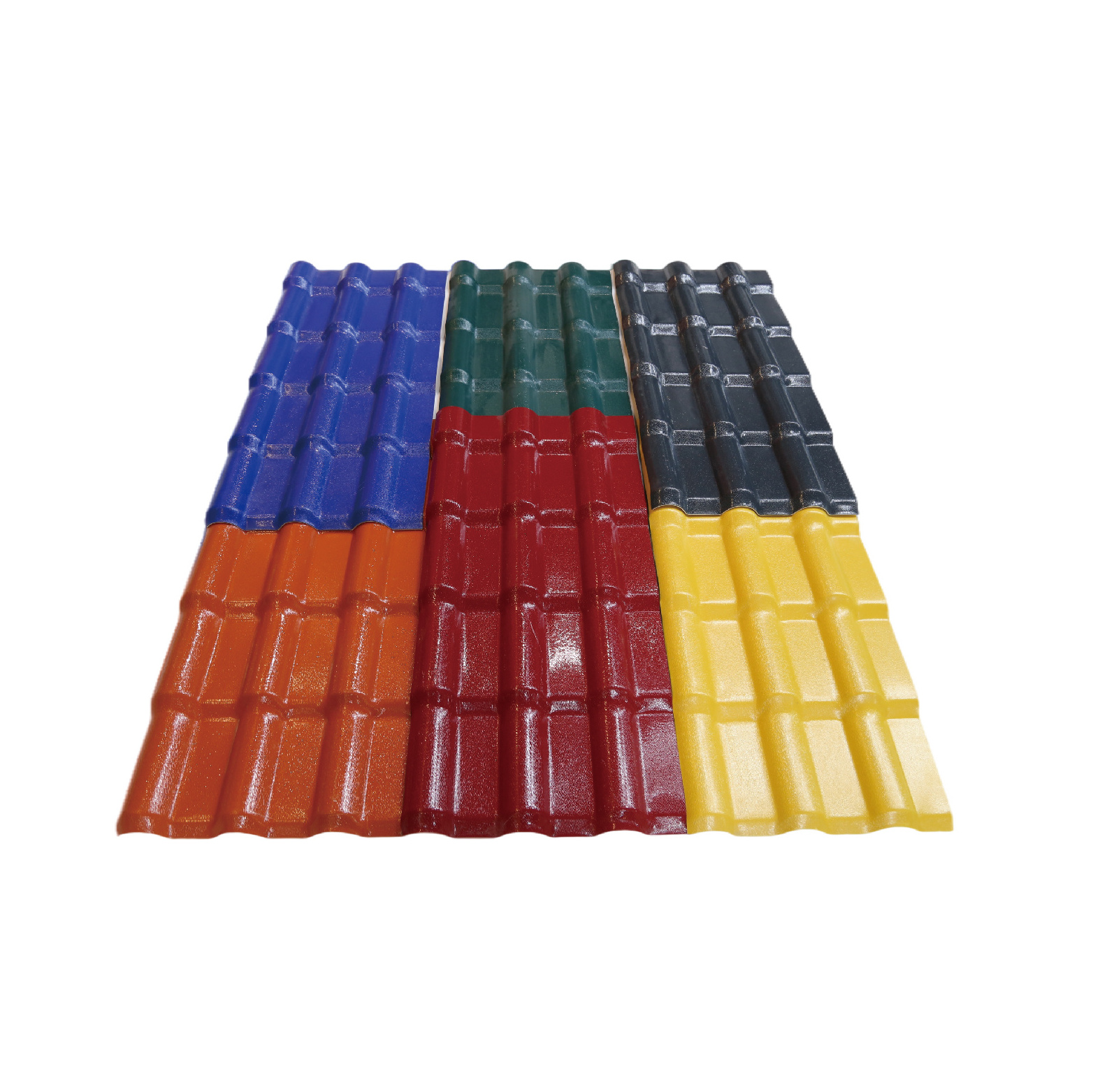 Synthetic resin roofing sheet ASA Spanish roofing tile PVC plastic roof tile