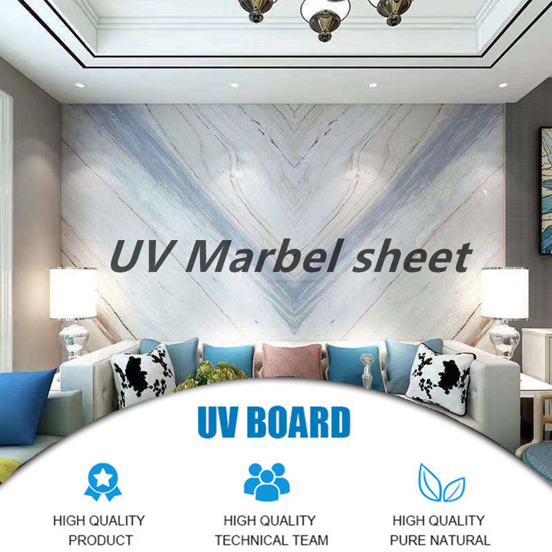 high glossy uv marble pvc wall panels sheet celling board water proof ...