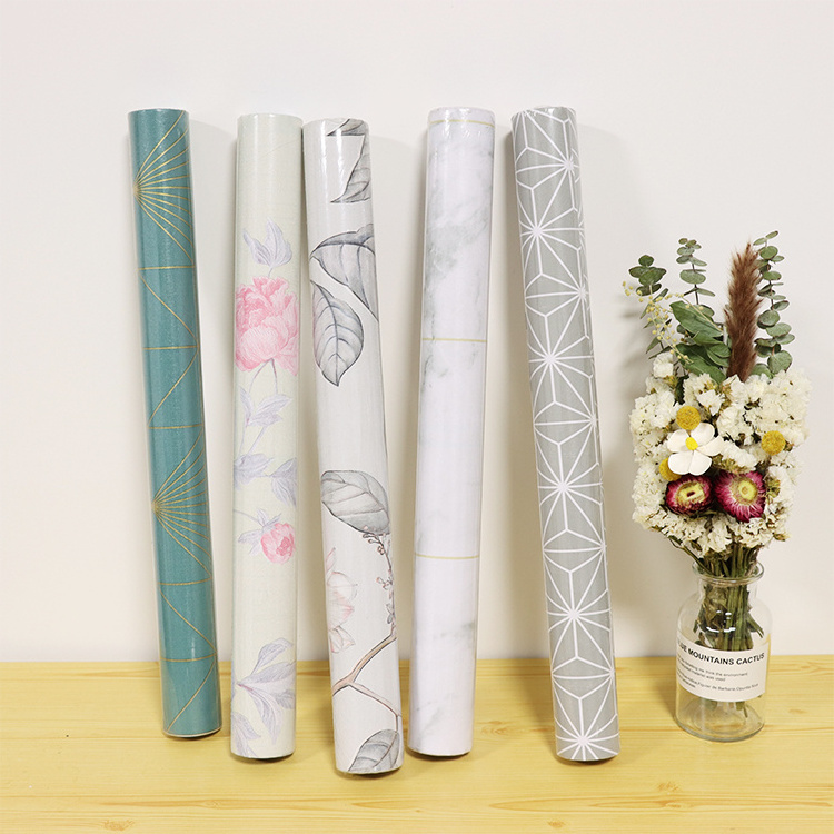 Waterproof Roll Stickers Peel and Stick Kitchen pvc self adhesive korea wallpaper