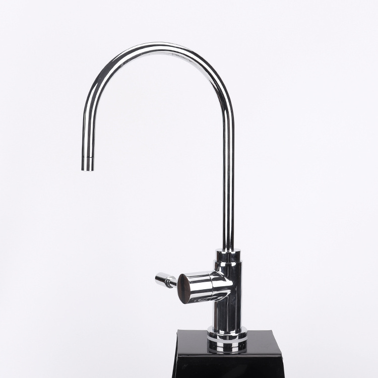 kitchen faucet long neck brass chrome plated wall mounted single lever cold kitchen tap single handle stainless steel faucet