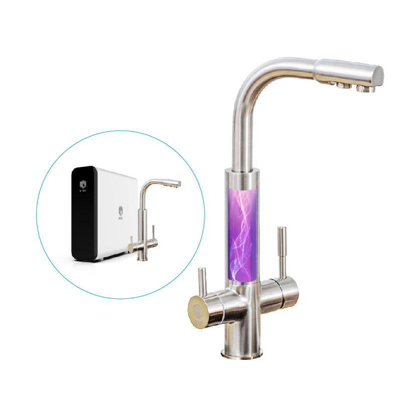 UV Water Purification system with UF Water Purifier and UV LED Faucet