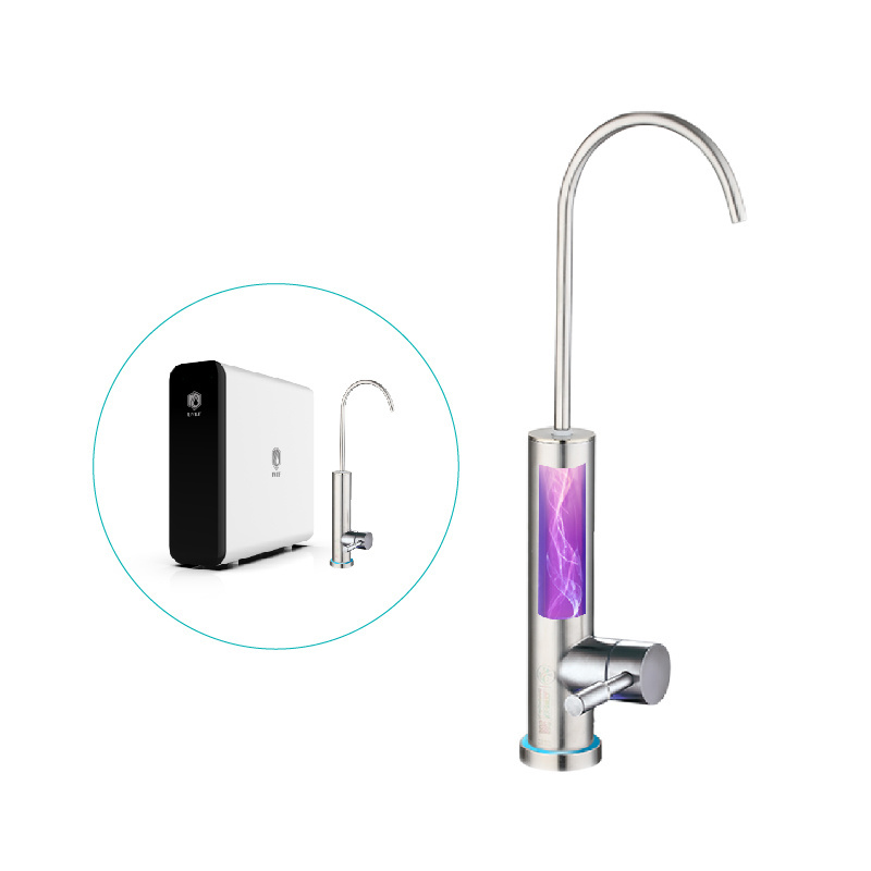 UV Water Purification system with UF Water Purifier and UV LED Faucet