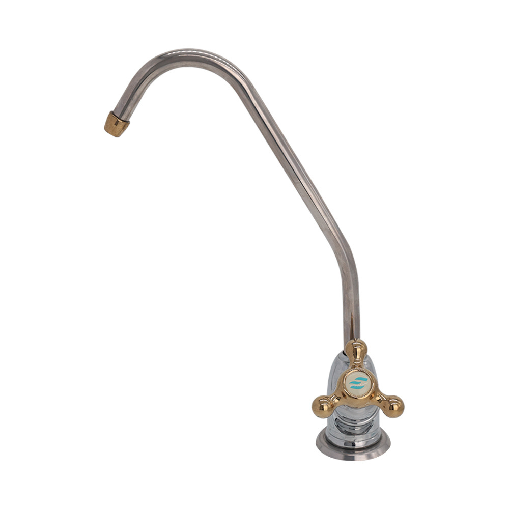 High quality chrome gold RO machine faucet home water purifier