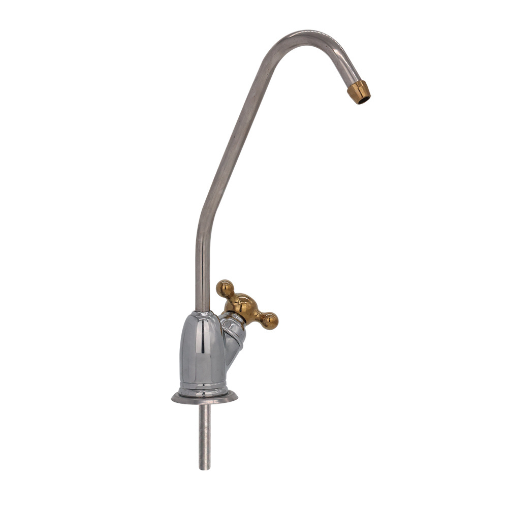 High quality chrome gold RO machine faucet home water purifier