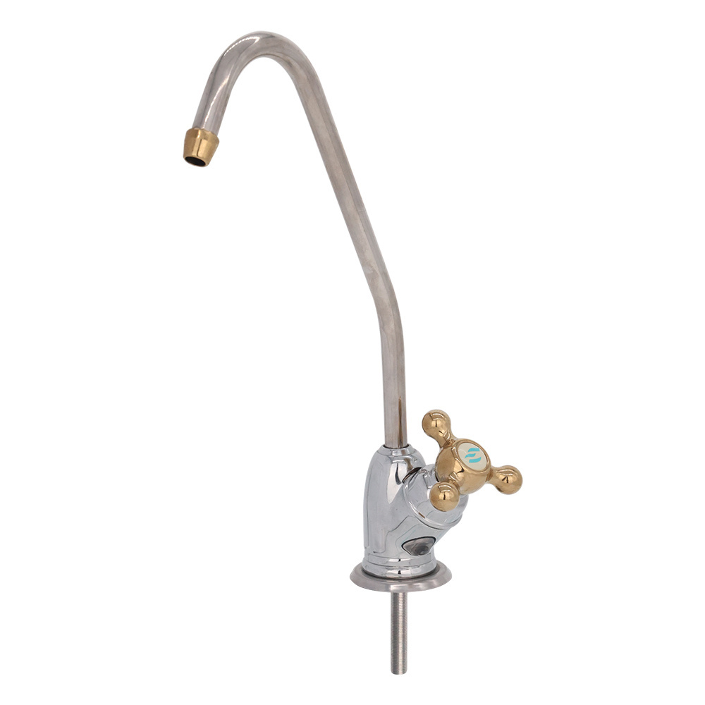 High quality chrome gold RO machine faucet home water purifier