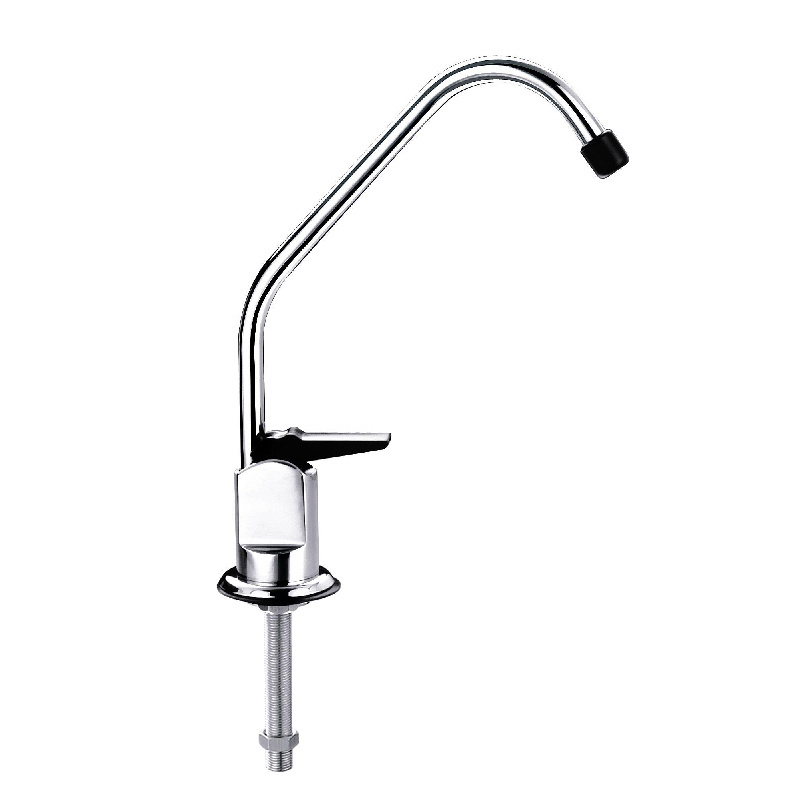 Mini deck mounted faucet adapted to water purifier