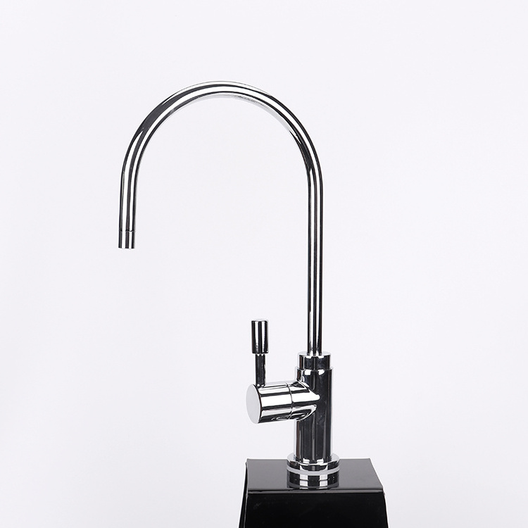 kitchen faucet long neck brass chrome plated wall mounted single lever cold kitchen tap single handle stainless steel faucet