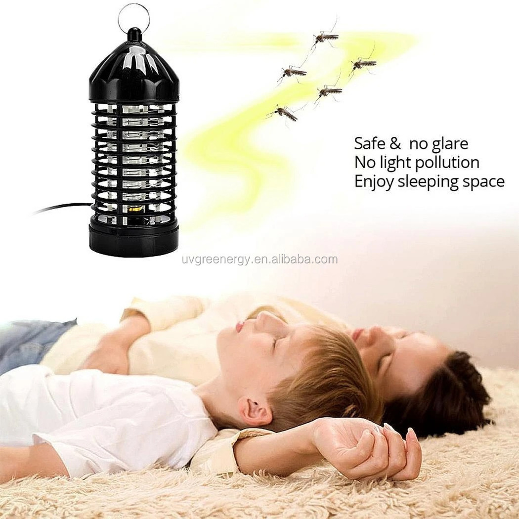 bug zapper for outdoor and indoor solar Uv Led mosquito killer 4W