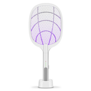 2 in 1 pest control fly repellent uv usb rechargeable security electric killing bat kill racket circuit mosquito killer swatter