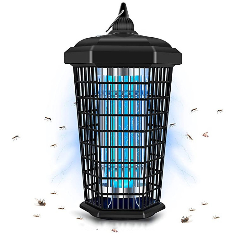 4200V Waterproof Bug Zapper Insect Control Flies Mosquito Lamp Repelant with Twilight Control Mosquito Killing Device