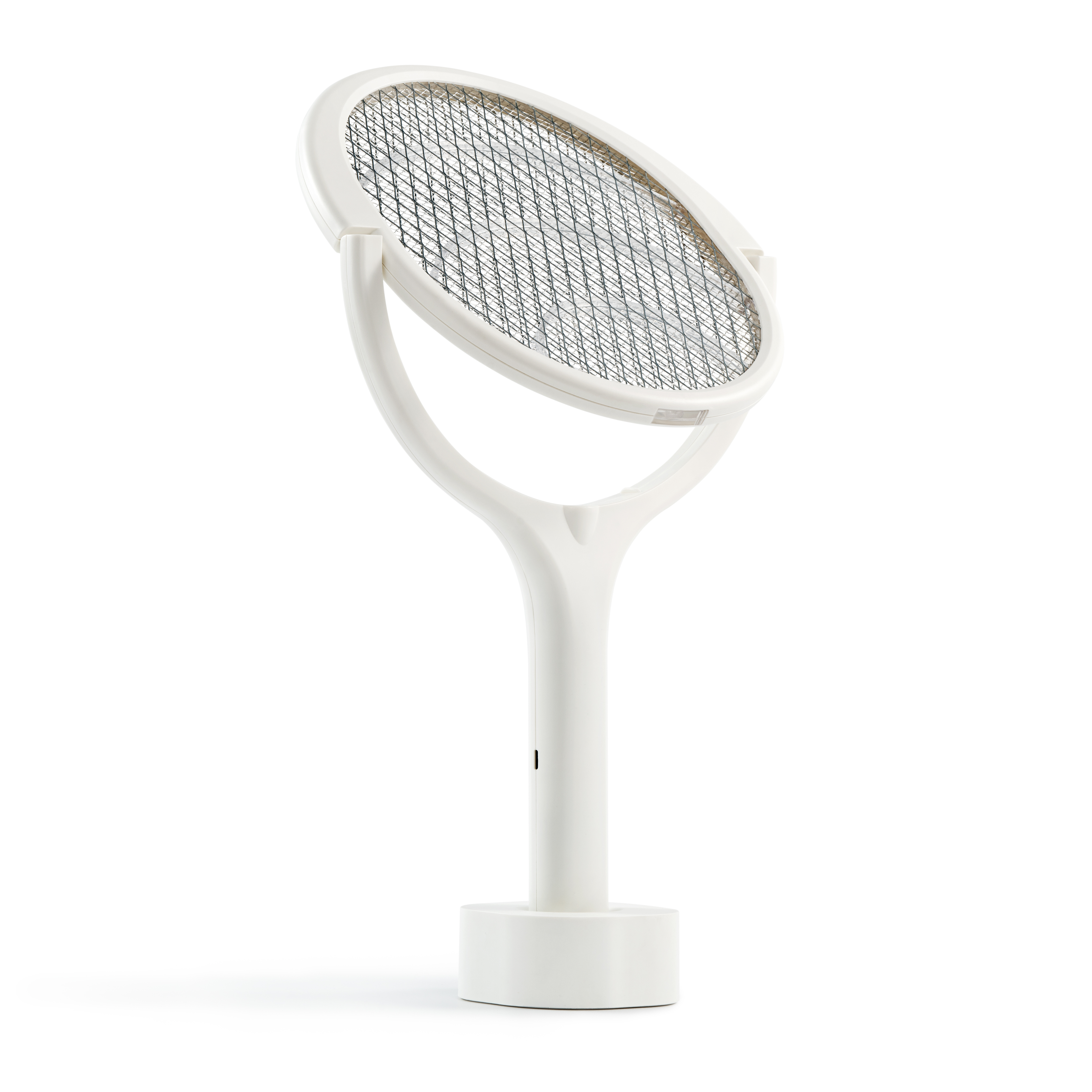 Rotating Head Rechargeable Electric Fly Swatter Racket Bug Zapper Racket Mosquito Zapper Indoor Bug Zapper