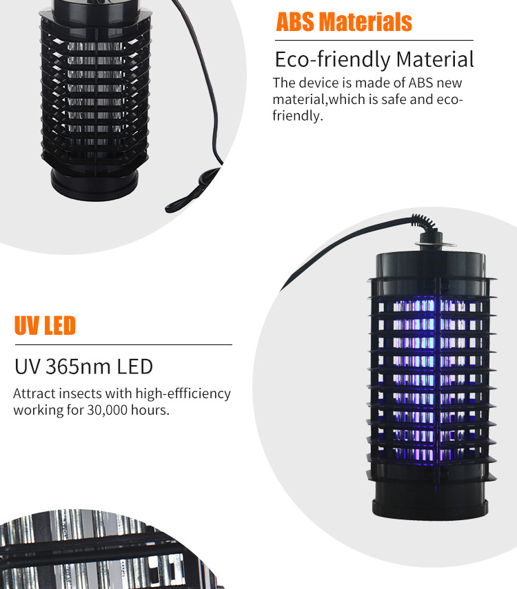 EPA Indoor Plug in Bug Zapper Mosquito Killer Electric Insect Trap any Fly Pest 5W 110v Luxury Purple Bug Zapper