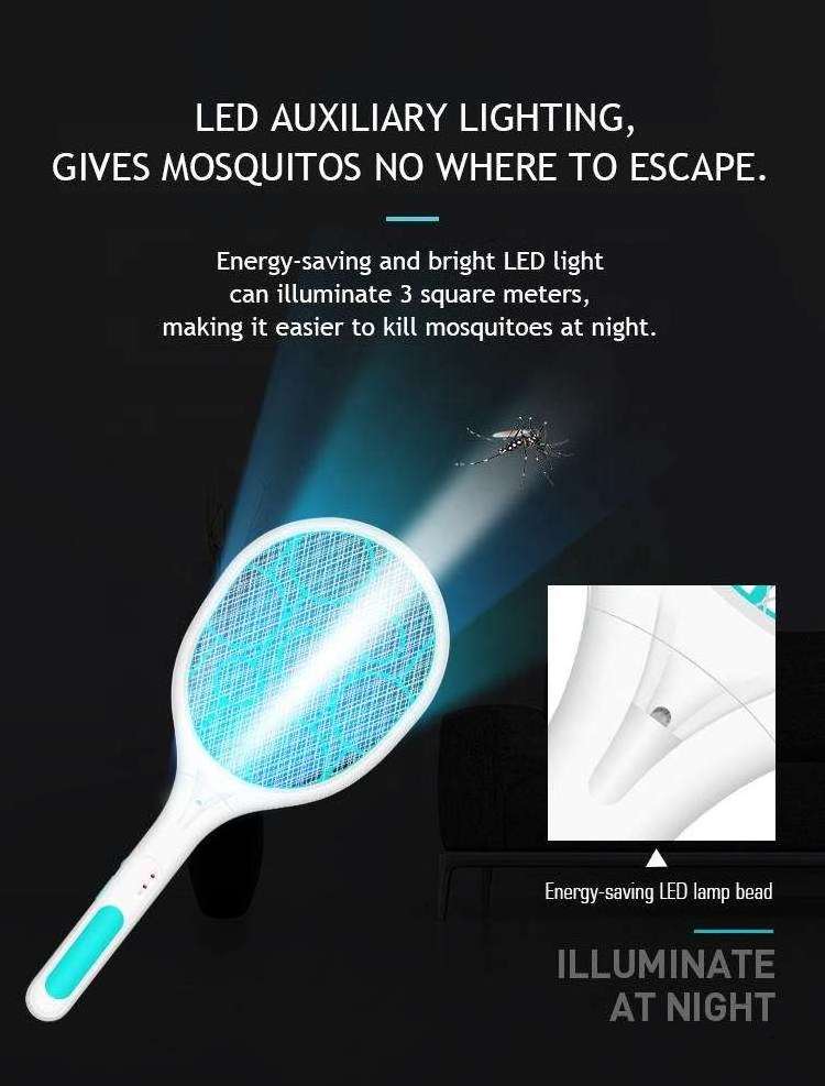 Popular Promotional Mosquito Swatter and Fly Outdoor Killer Circuit Board Pro