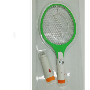 3 Layer Safety Mesh Powerful 3000V Mosquito Killer USB Rechargeable Electric Fly Swatter