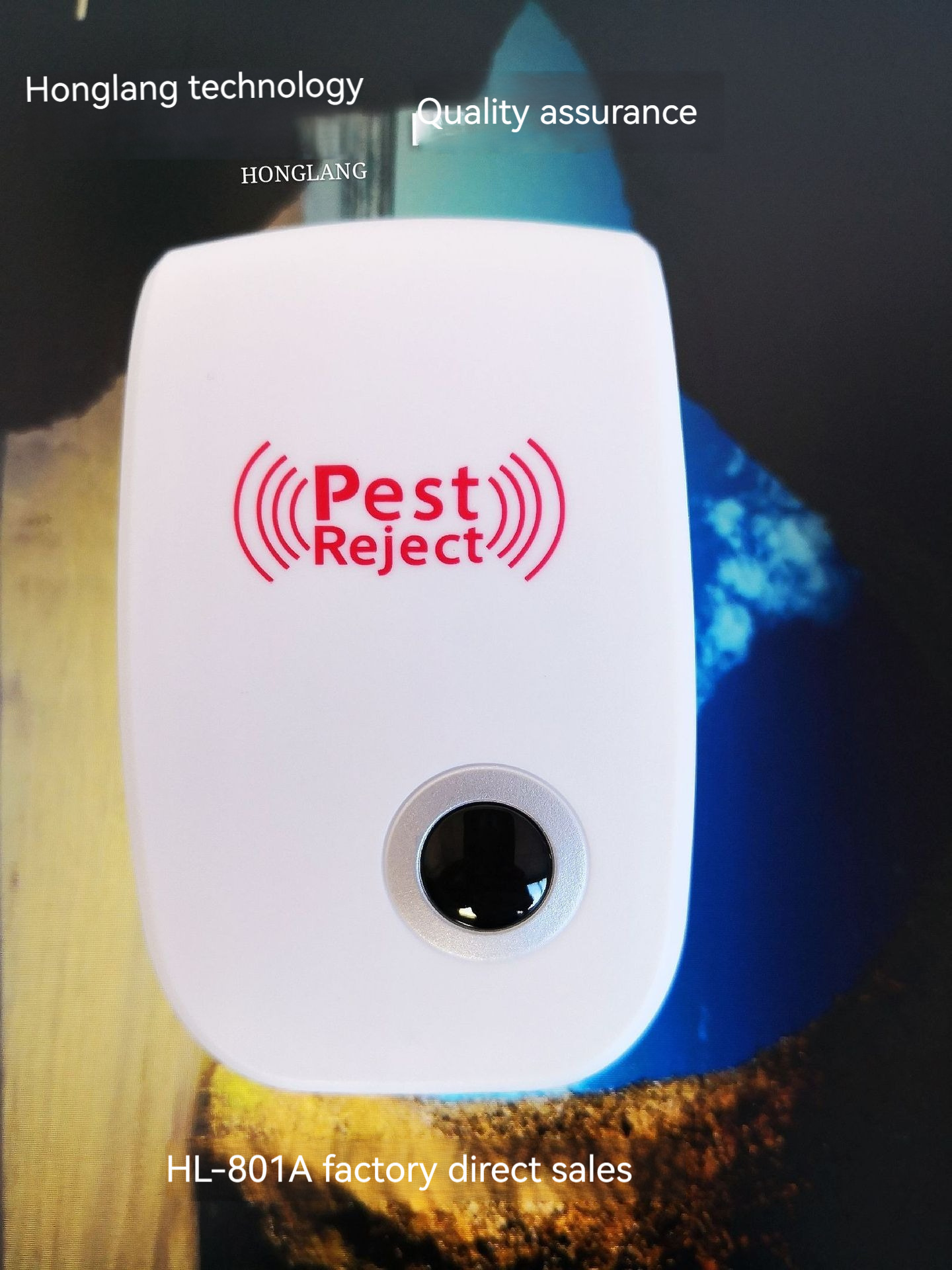 Promotional Products Mosquito Repellent Ultrasonic Indoor Insect and Pest Repellents Device