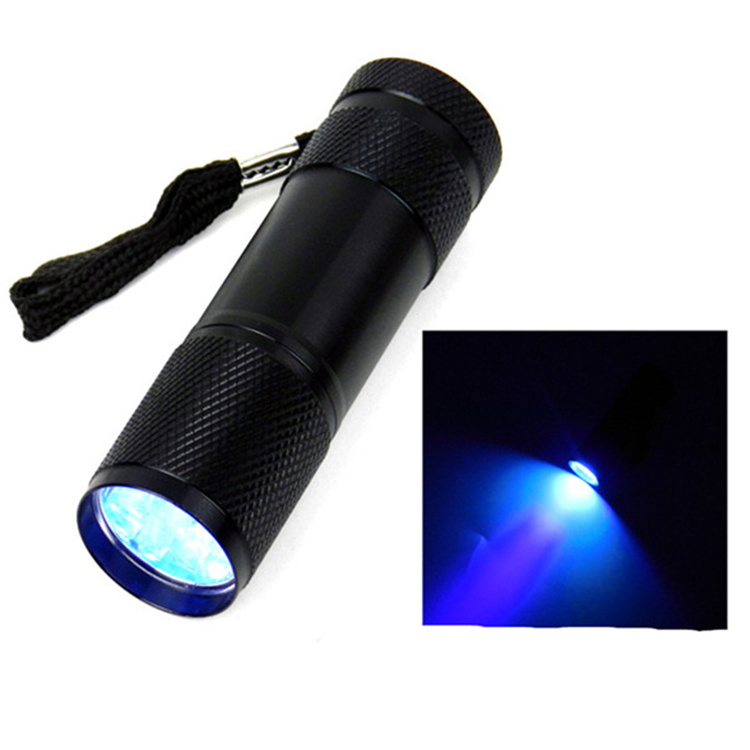 Wholesale Price Portable Rechargeable Aluminum Alloy Laser Pointer 365Nm Uv Led Torch