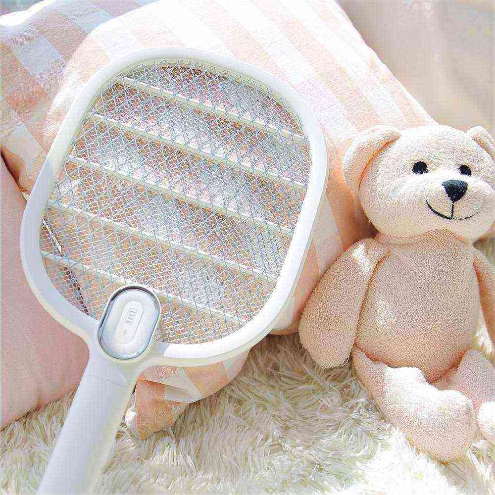 Hot Popular Promotional High Efficiency Rechargeable The Electric Fly Swatter