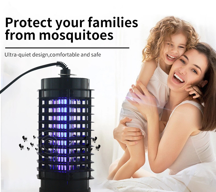 Bug Zapper Looking for Mosquitos Electric Insect Trap Fly Pest UV Light for Mosquito Shock Electronic Mosquito Killer