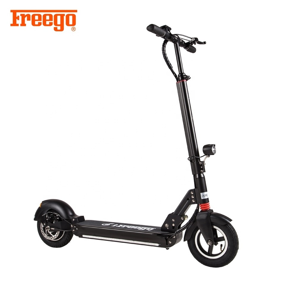 Freego ES-10S 10-inch two wheel inflatable tire 500W motor 120KG load folded electric scooter