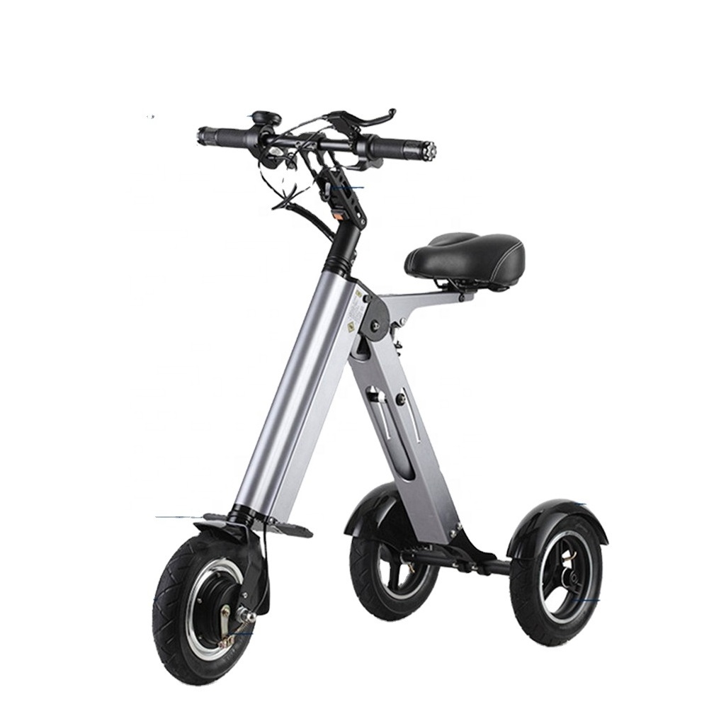 10-inch New E-Scooter Folding 250W Wholesale Mobility Electric Adult Sale Power Battery Time Charging 3 Wheel