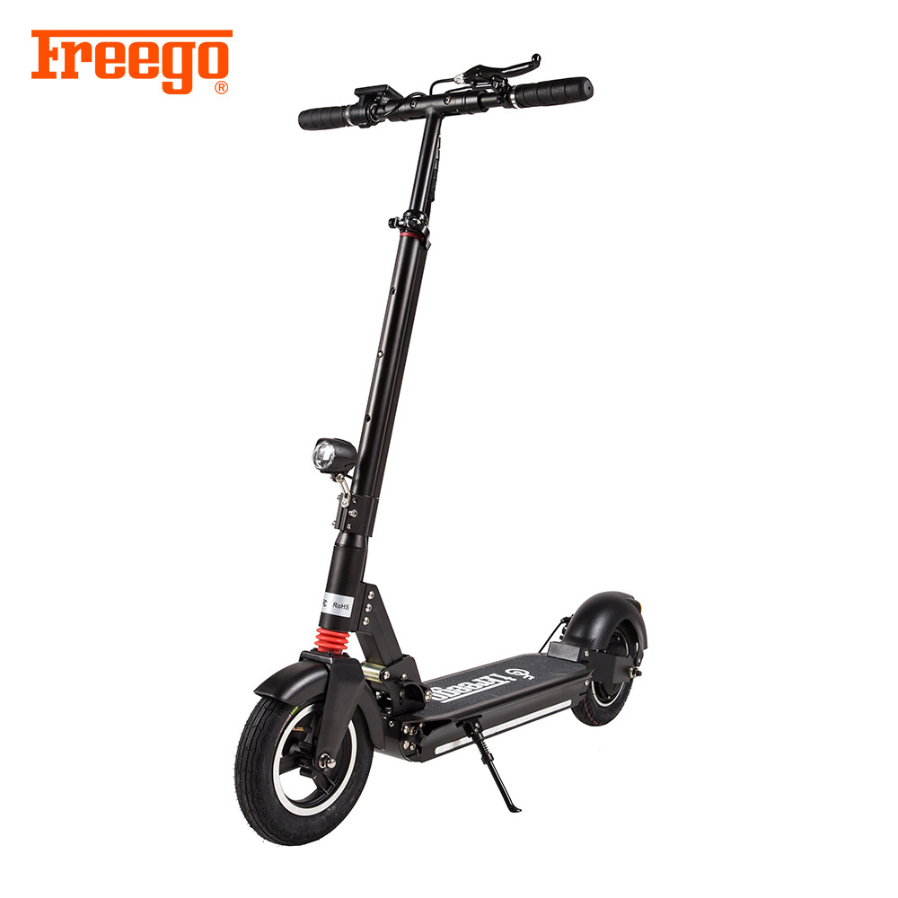 Freego ES-10S 10-inch two wheel inflatable tire 500W motor 120KG load folded electric scooter