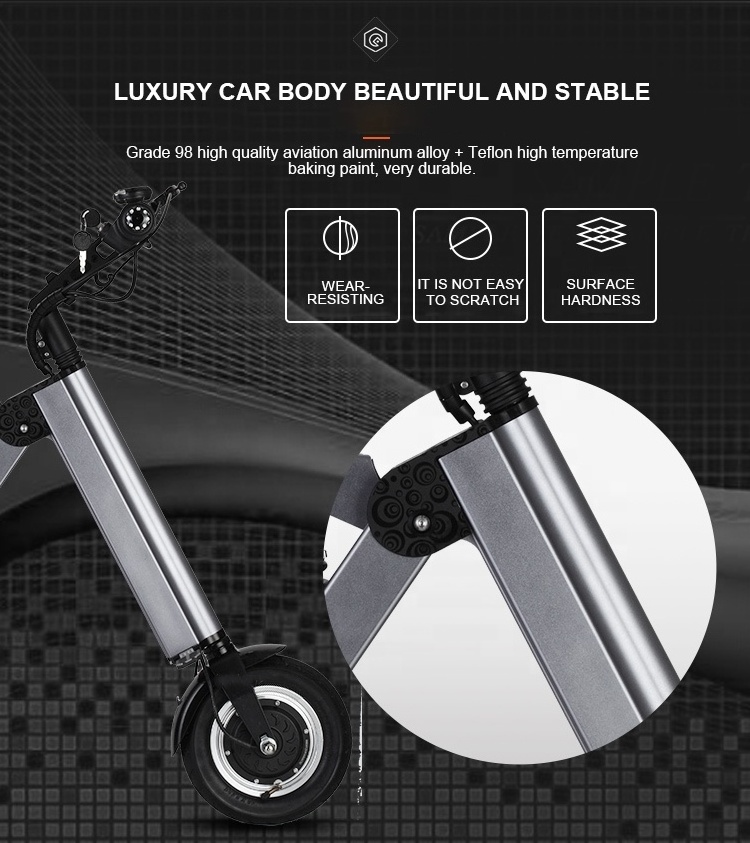 10-inch Folding 250W Wholesale Mobility Adult Exquisite workmanship Power Battery 3 Wheel Electric E-Scooter