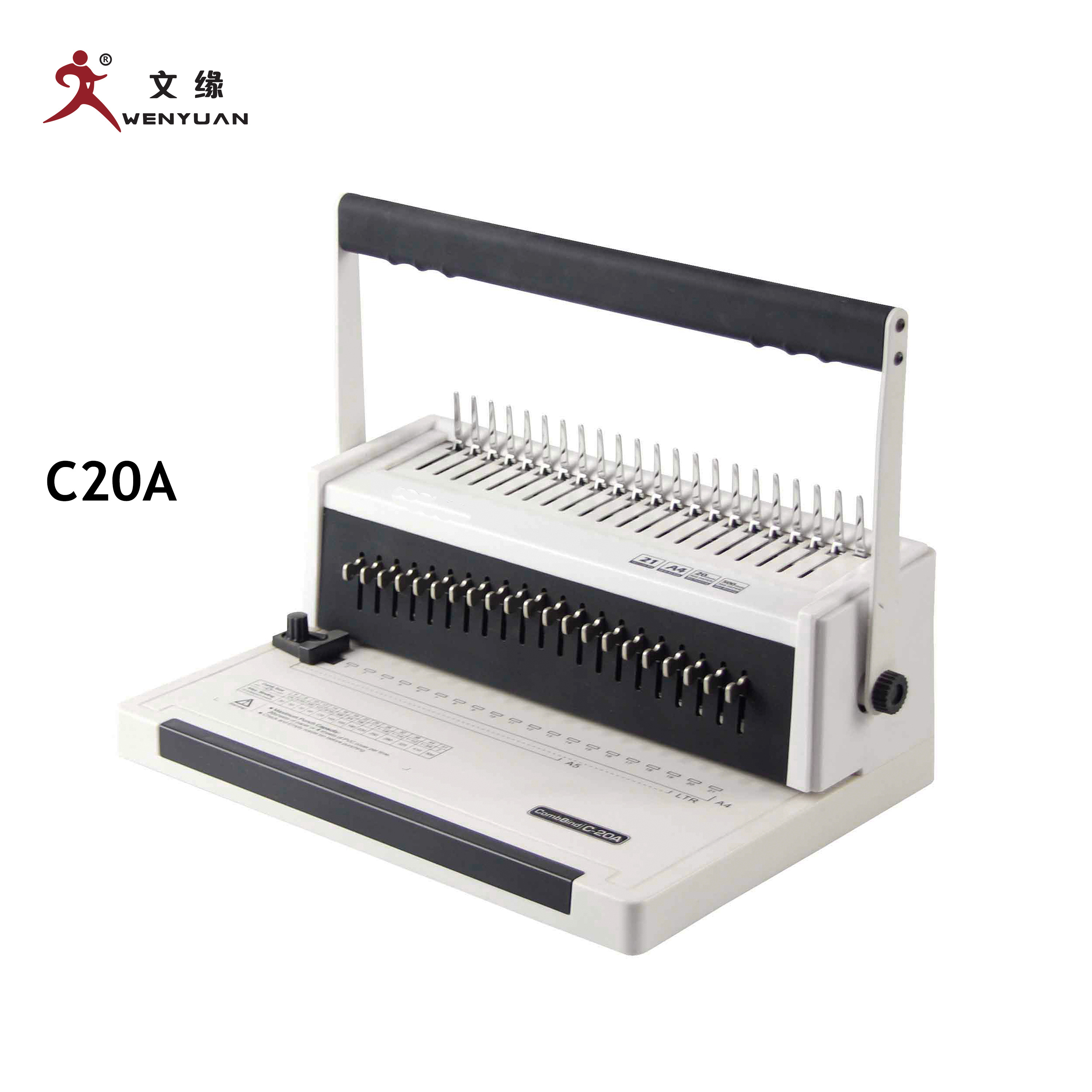 U-C12 21 holes comb binding machine for office use A4