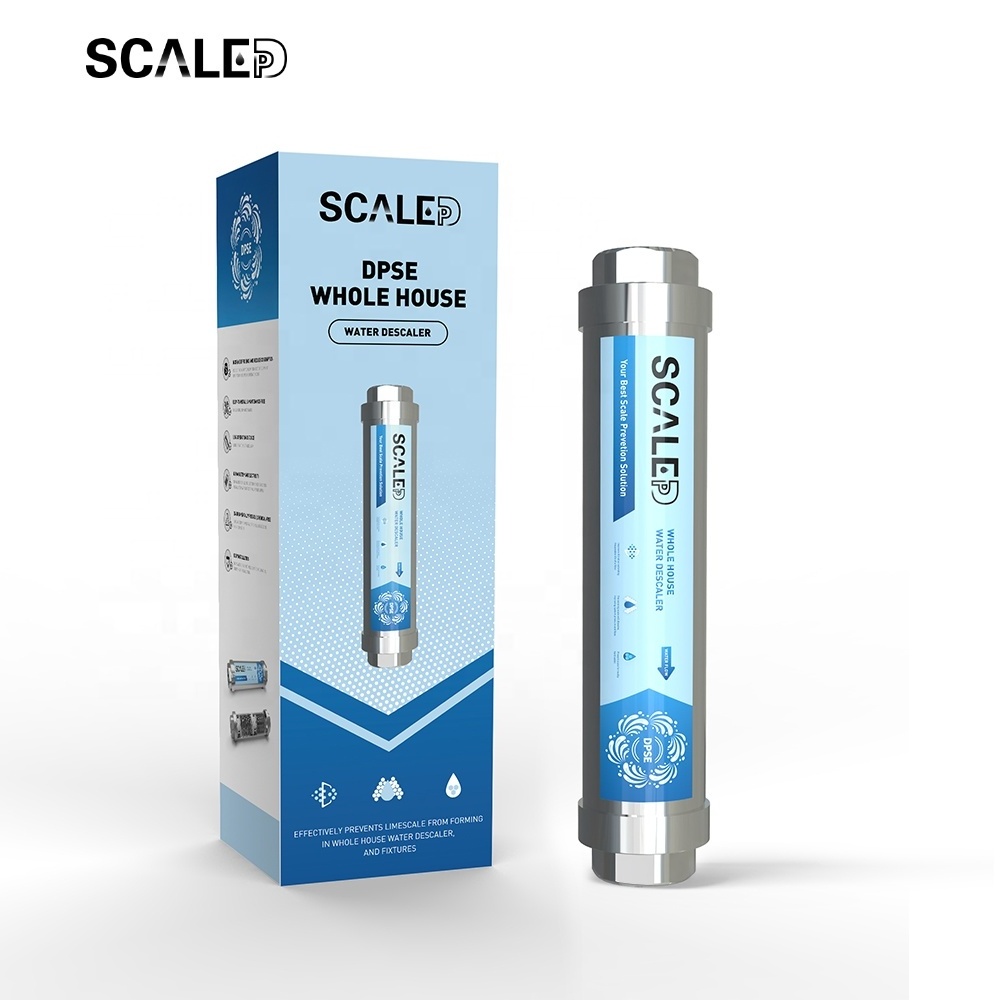 ScaleDp Physics Water Treatment Equipment DPSE Anti Scale Hard Water Conditioner Descaler System Water Purif for Manufacturers