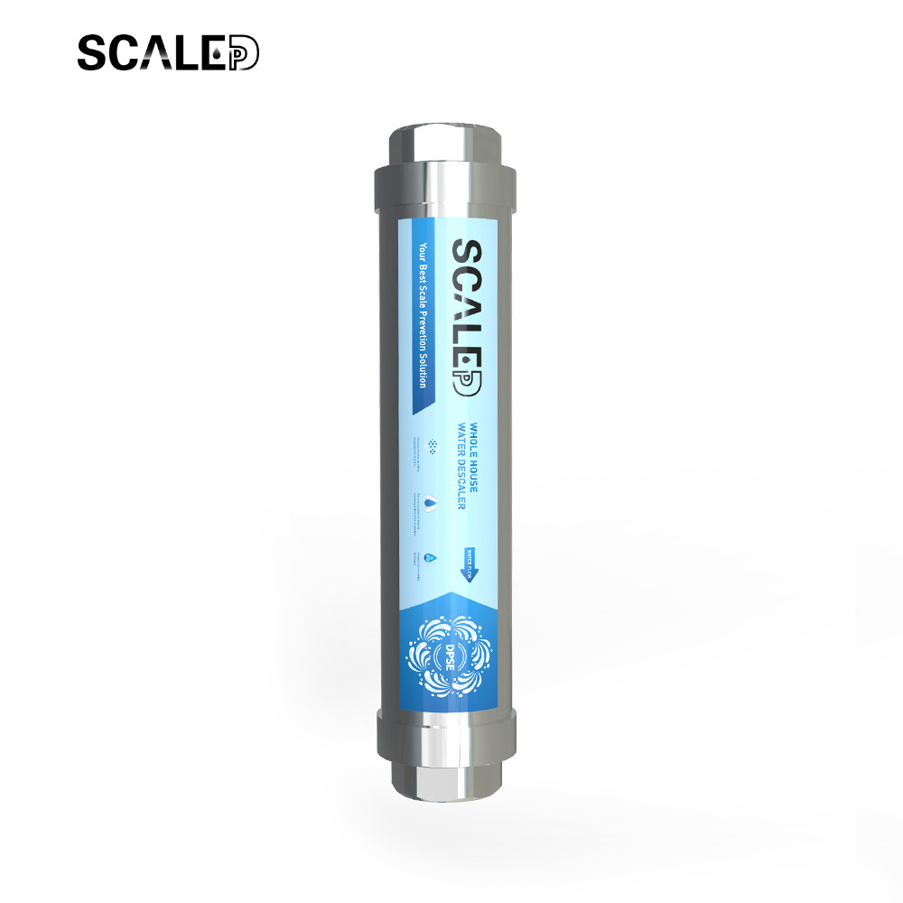 ScaleDp hard water descaler washing machine and water heater descaling anti scale inhibitors remover filter system