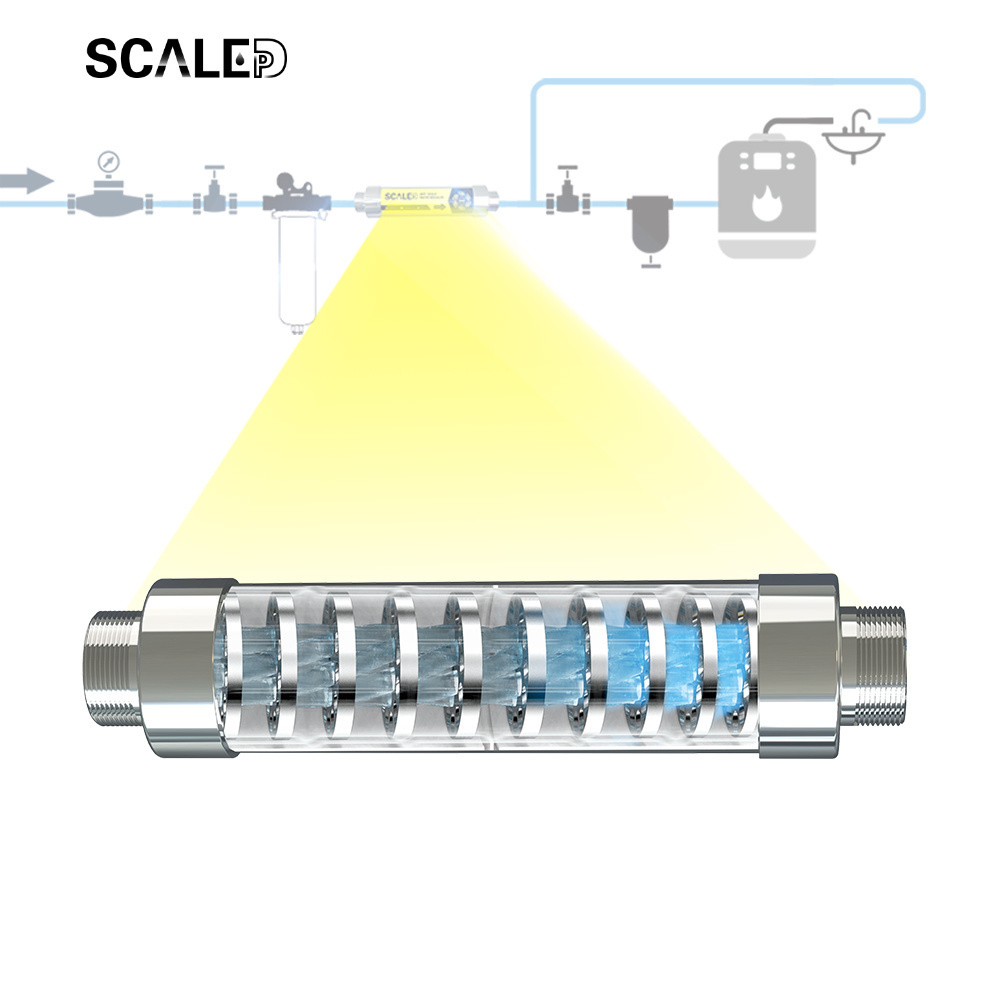 Commercial Dpse Water Filtrer Equipment, Physical Descaling Easy Maintenance, Water Automat Water Descaling Systems