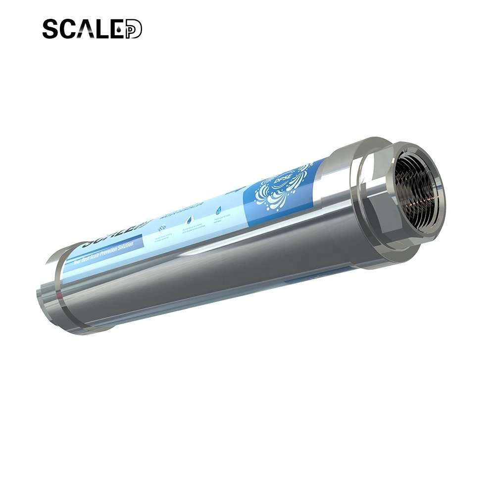 Scaledp High Efficient 1'' Filter Ipse Water Conditioner Anti Limescale Hard Water System Home Use Water Descaler