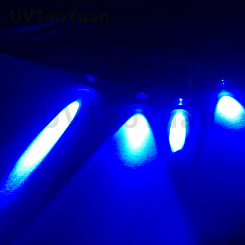 UV Spot Curing Machine 365nm 220VAC LED Curing System LED Linear Light for UV Adhesives