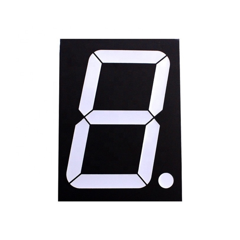 Factory custom 3 inch 1 digit big 7 segment display LED Digital Tube number display