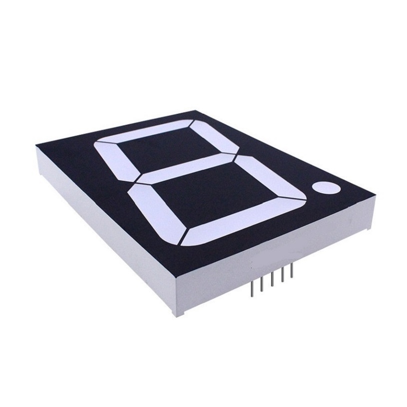 Factory custom 3 inch 1 digit big 7 segment display LED Digital Tube number display