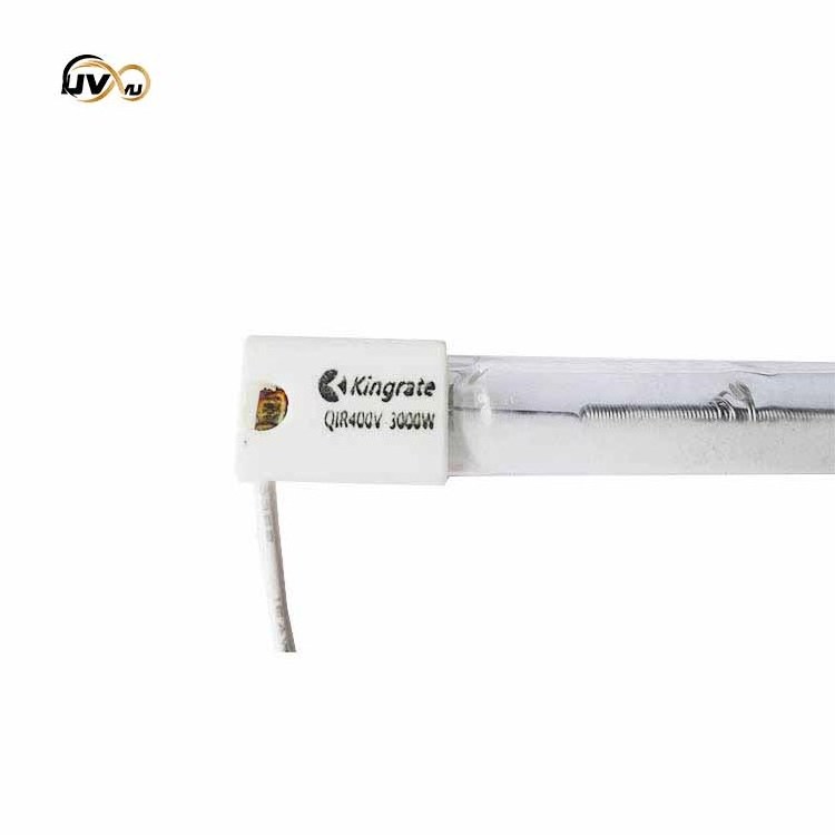 240V-1000W/A/R Quartz Heater Half White Plated Infrared Heating Element Lamp Square Headband Coated Ir Tube