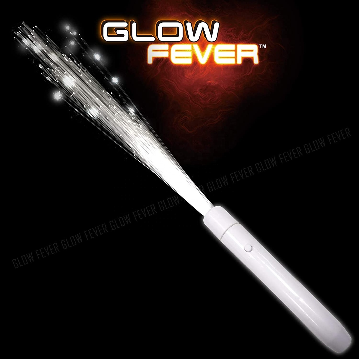 LED Glow Fever Light Up Fiber Optic Stick Glow Wand LED Magic Wand For Birthday Wedding Concert Cheer Props